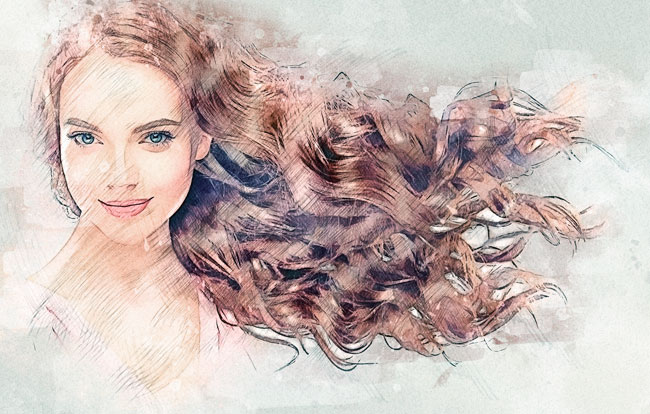 Chic hair