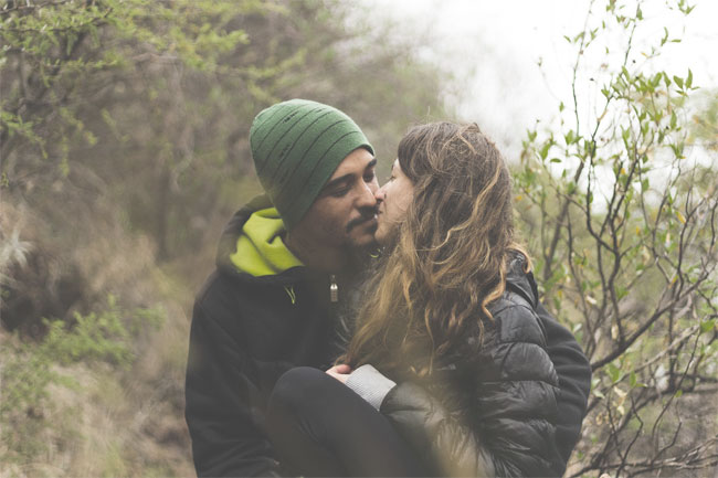 Couple in the forest