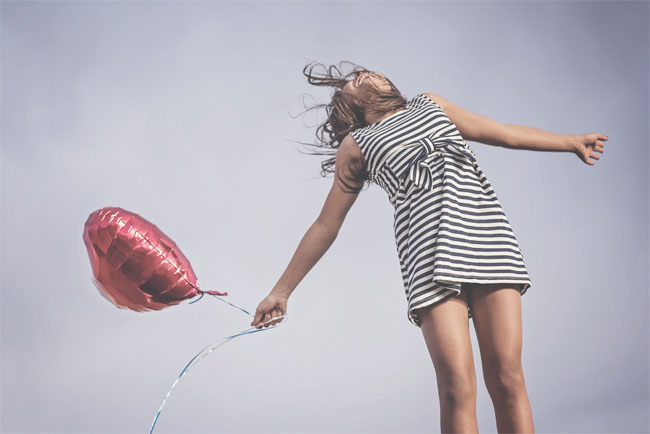 Girl with a ball