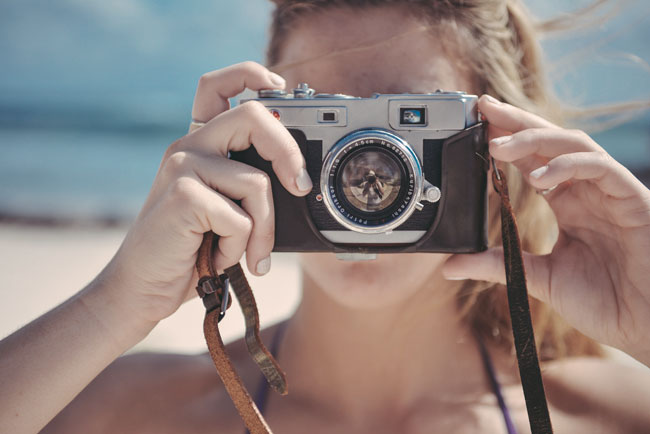 Girl with a camera
