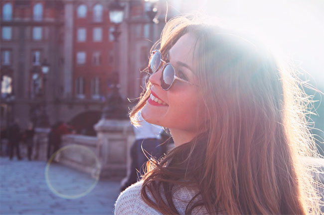 Smiling girl
