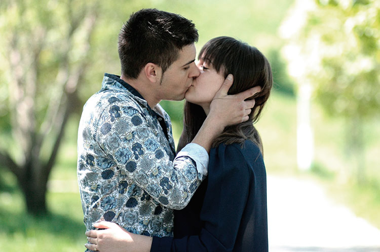 your first kiss